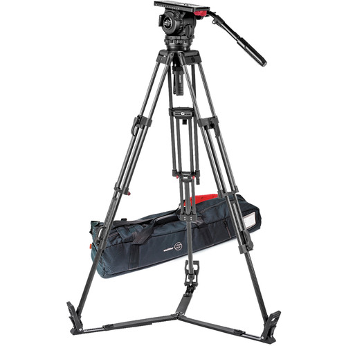 سه-پایه-ساچتلر--Sachtler-Video-18-S2-Fluid-Head---ENG-2-CF-Tripod-System-with-Ground-Spreader